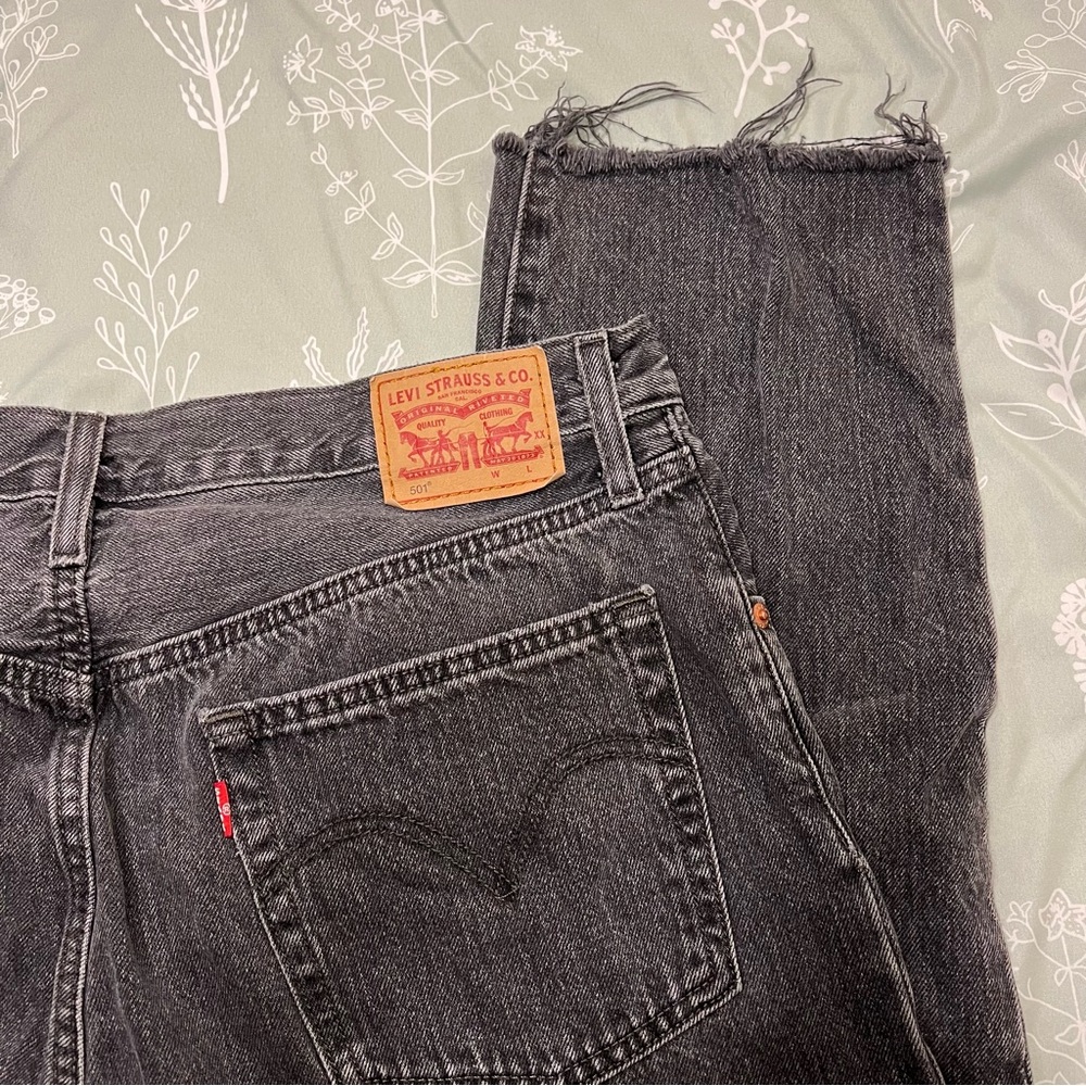Levi's Women’s 501 Black Denim Jeans
